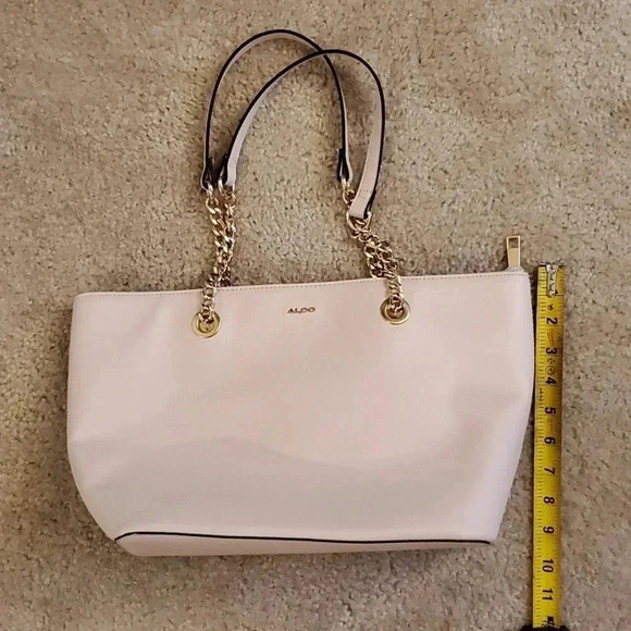 Aldo Handbags - Aldo Leather light peach tote shoulder bag
